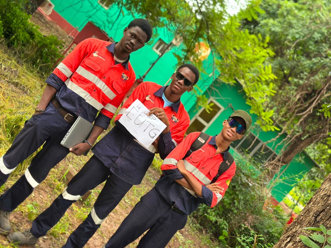 étudiant EUTG en stage professionnel BARRIK Loulo Mine d'OR